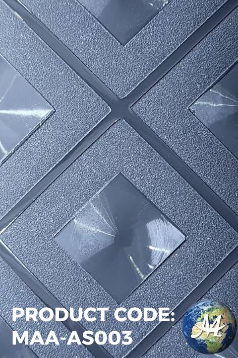 Glitter - Gray-Rhombus MAA-AS003